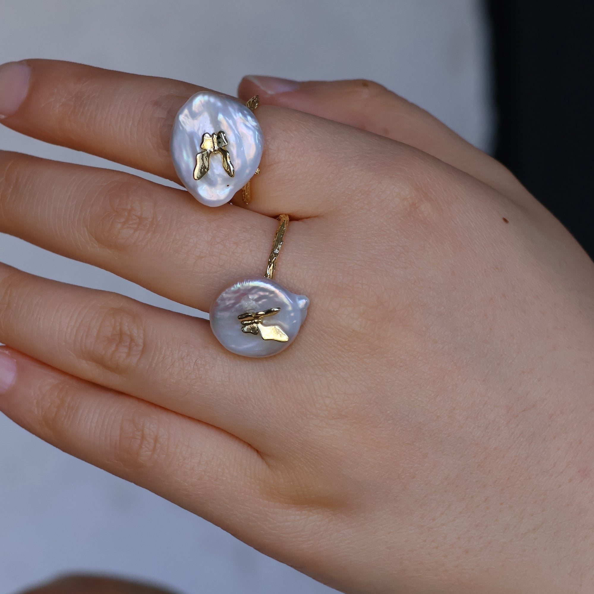 Baroque Butterfly Ring