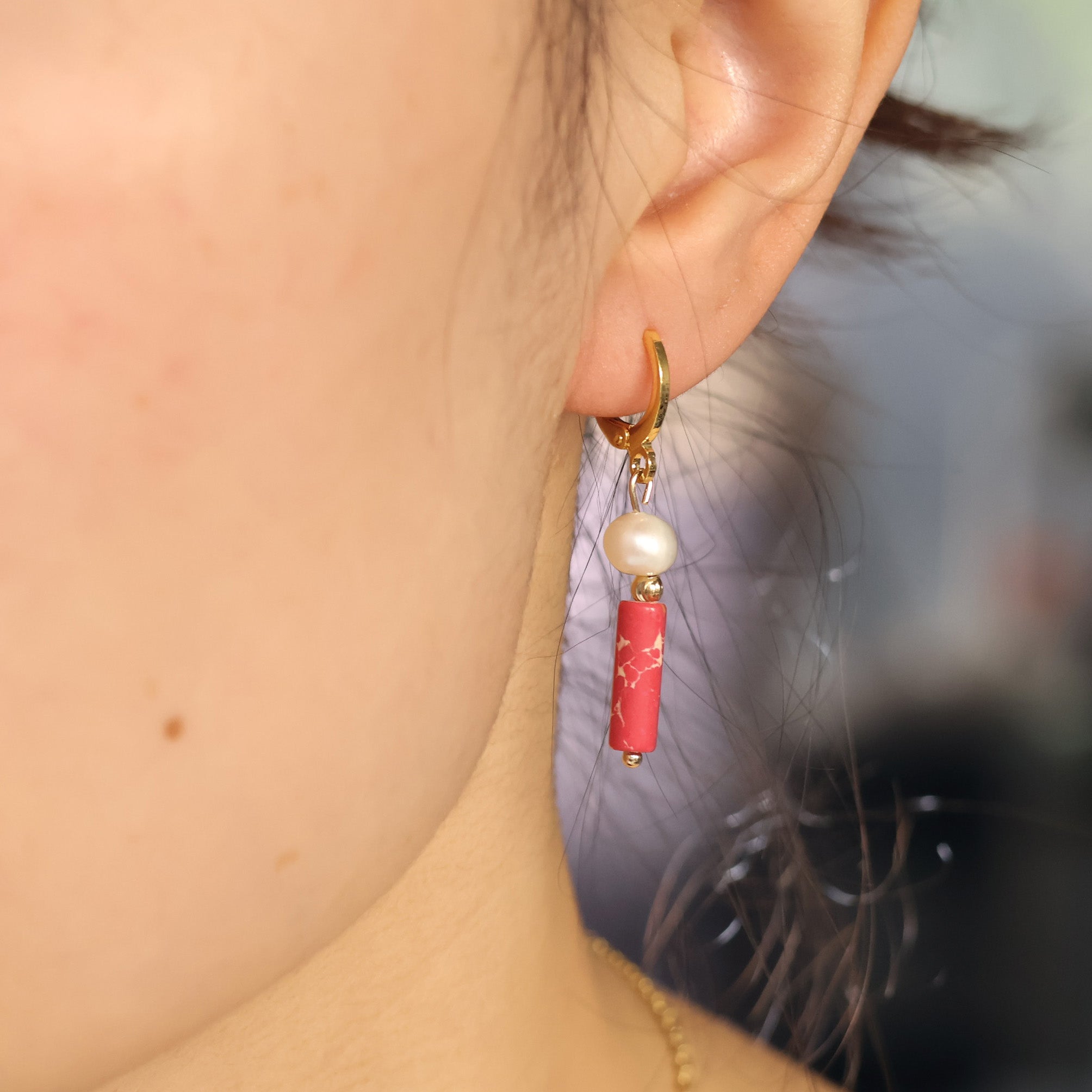 Scarlett earring and necklace set