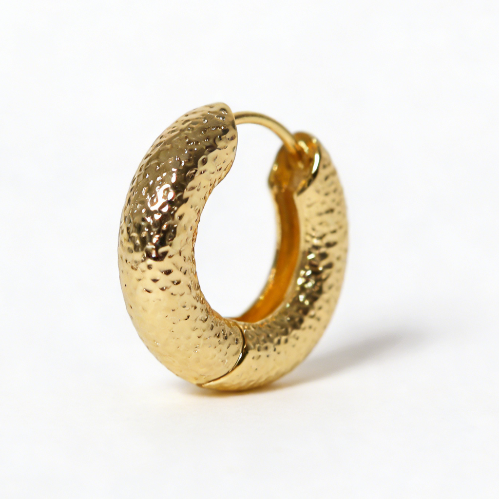 Sutton Gold Plated Huggies