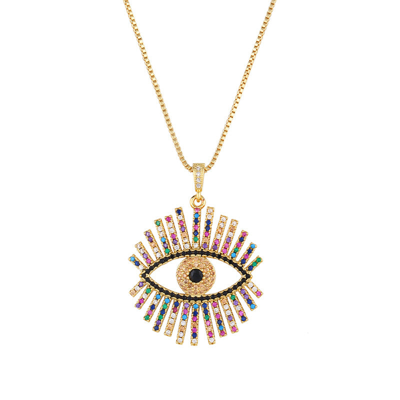 Evil eye necklace