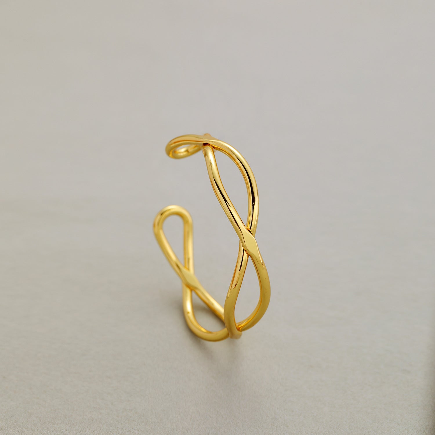 Gold Plated Eternity bangle